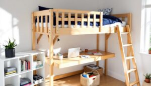 Twin Bed with Desk and Storage: The Ultimate Space-Saving Solution for Small Bedrooms